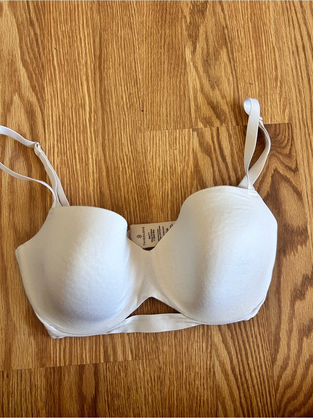 ThirdLove Smooth T-Shirt Bra in Light Beige cream